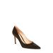 Exopard Leopard Crystal Embellished Pointed Toe Pump