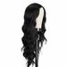 Desertasis female long curly hair big wave Women s Wig Long Curly Hair Large African Fiber Headwear Black