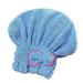 VANLOFE Bath Towel Cap Microfiber Drying Cap Soft Absorbent Hair Towel Quick Dry Towel Cap With Bow Knot For Wet Hair 8.7*9.8in