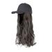 Steady Clothing Clothing Human Hair Wigs For Black Women Baseball Cap Hair Extension Cap Curly Wig Cap Curly Wavy Hair Convenient Sunscreen