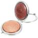 2 Pcs Metal Vanity Mirror Mirrors Travel Daily Use Pocket Accessory Small Compact Makeup Foldable Hand Miss