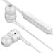 XIAN Universal In-ear Headphones 3.5mm Stereo In-Ear Headphones Earphones 3.5mm In-ear Wired Mic White Boxed