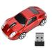 Car Mouse Wireless - Originality Car Model Wireless USB 1200DPI 3D Optical Mouse For Laptop Desktop Wireless Mouse (Color : Red)