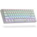 ANNE PRO 2 Wired/Bluetooth 60% Mechanical White Keyboard Brown Switch USB23_WBR