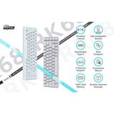 Royal Kludge RK68 White Wireless Swappable Keyboard Brown Switch USB22_WBRI