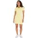 Tommy Hilfiger Damen 1985 Slim Pique Polo Dress SS WW0WW37853 Polokleider, Gelb (Yellow Tulip), L