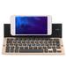 OWSOO Keyboard BT Portable Devices Windows Optional) Aluminum Alloy Wireless BUZHI QISUO Portable Pocket Size Wireless Portable Pocket Android Devices Windows Size iPad Android Pocket Size iPad HUIOP