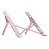 OWSOO Laptop Stand Laptop Tablet 6-Level Adjustable Lap Tablet Portable Aluminum Alloy Stand Portable Aluminum Alloy Non-Slip Laptop Adjustable Laptop Stand Book Rose QISUO Laptop Laptop Book ERYUE