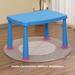 Kids Table,Plastic Children Activity Rectangular Table for School,Home,Play,Reading Dining,Kindergarten