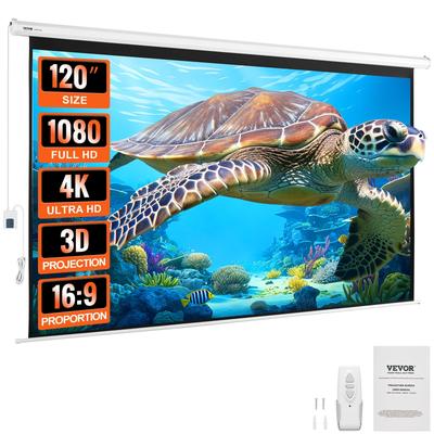 VEVOR Projector Screen with Stand,for Home Theater Cinema Backyard Movie Night