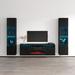 Giza BL-EF Floating Fireplace Entertainment Center