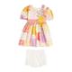 Purebaby Cotton Patchwork Dress With Bloomers (0-24 Months)