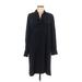 Club Monaco Casual Dress - Shift: Black Print Dresses - Women's Size 8