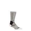 Mens and Ladies 1 Pair Reebok Technical Recycled Crew Technical Fitness Socks White 6.5-8 UK