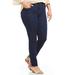 Levi's Jeans | Levi’s 711 Skinny Jeans Dark Wash Mid-Rise Women’s Plus Size 24w Short Guc | Color: Blue | Size: 24w