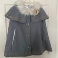 Disney Jackets & Coats | Disney Frozen Cape / Dress Coat | Color: Gray | Size: 8g
