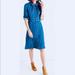 Madewell Dresses | Madewell ~ Denim Tie Neck Shirtdress | Color: Blue | Size: 00