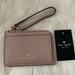 Kate Spade Bags | Kate Spade Schuyler Saffiano Leather Cardholder Wristlet In Warm Beige/Gold | Color: Gold/Tan | Size: Os