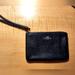 Coach Bags | Coach Women's Phone Wristlet Clutch #82111 Black Leather | Color: Black | Size: Os