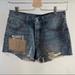 Levi's Shorts | Levi’s 501 High Rise Distressed Denim Jean Shorts | Color: Blue | Size: 26