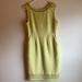 J. Crew Dresses | J.Crew Collection Pale Neon Yellow Tweed Crystal Rhinestone Sheath Dress Sz 6 | Color: Yellow | Size: 6