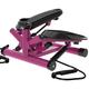 Stepper,Stepper - Pink, Purple Fitness Stair Stepper, Mini Stepper Fitness Cardio Exercise Trainer (Purple)