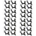 Yardwe 16 Pcs Disc Brake Bracket Metal Bike Rack Refit