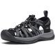 KEEN Women's Whisper Sandal, Black/Steel Grey, 7 UK