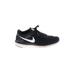 Nike Sneakers: Black Print Shoes - Women's Size 5 1/2 - Almond Toe