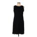 Ronni Nicole Casual Dress - Shift Crew Neck Sleeveless: Black Print Dresses - Women's Size 10