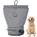 Poudres de caca à ouverture croisée pour sac poubelle porte-sac de laisse de chien portable