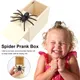 Boîte à jouets en bois pour enfants blague pratique maison bureau ち araignée parents ami