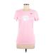 Nike Active T-Shirt: Pink Activewear - Women's Size Small