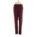 OFFLINE by Aerie Leggings: Burgundy Solid Bottoms - Women's Size X-Large