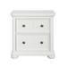 Savannah 2-Drawer Nightstand with USB - White Finish