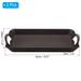 Plastic Restaurant Serving Tray, 3Pcs Rectangle Fast Food Serving Tray