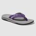 Eddie Bauer Women's Break Point Flip Flops - Purple - Size 8M