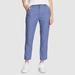 Eddie Bauer Women's Adventurer Stretch Durable Ankle Pants - Bluebird - Size 6