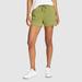 Eddie Bauer Women's Cozy Camp Fleece Shorts - Green Olive - Size M