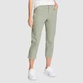 Eddie Bauer Women's Horizon High-Rise Cropped Hiking Pants - Sage - Size 8