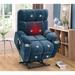 Motor Power Lift Recliner Chair for Elderly Infinite Position Lay Flat 180°Recliner with Heat Massage