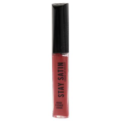 Stay Satin Liquid Lip Color - Schrunchie by Rimmel London for Women - 0.21 oz Lipstick