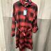 Columbia Dresses | Nwt Columbia Shirt Dress (Medium) | Color: Black/Red | Size: M