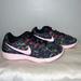 Nike Shoes | Nike Lunartempo 2 Athletic Sneakers Black Multicolor Splatter Paint Size 7.5 | Color: Black/Pink | Size: 7.5