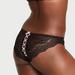 Victoria's Secret Intimates & Sleepwear | Dream Angel Lace Up Ouvert Cheekini Panty | Color: Black | Size: Various