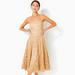 Lilly Pulitzer Dresses | Lilly Pulitzer Aubrianna Gold Lace Party Dress. | Color: Gold | Size: 16