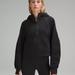 Lululemon Athletica Jackets & Coats | Nwt Lululemon Scuba Oversized Half-Zip Hoodie, Black | Color: Black | Size: Xs/S