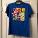 Disney Tops | Disney Parks 2021 T Shirt | Color: Blue/Red | Size: M