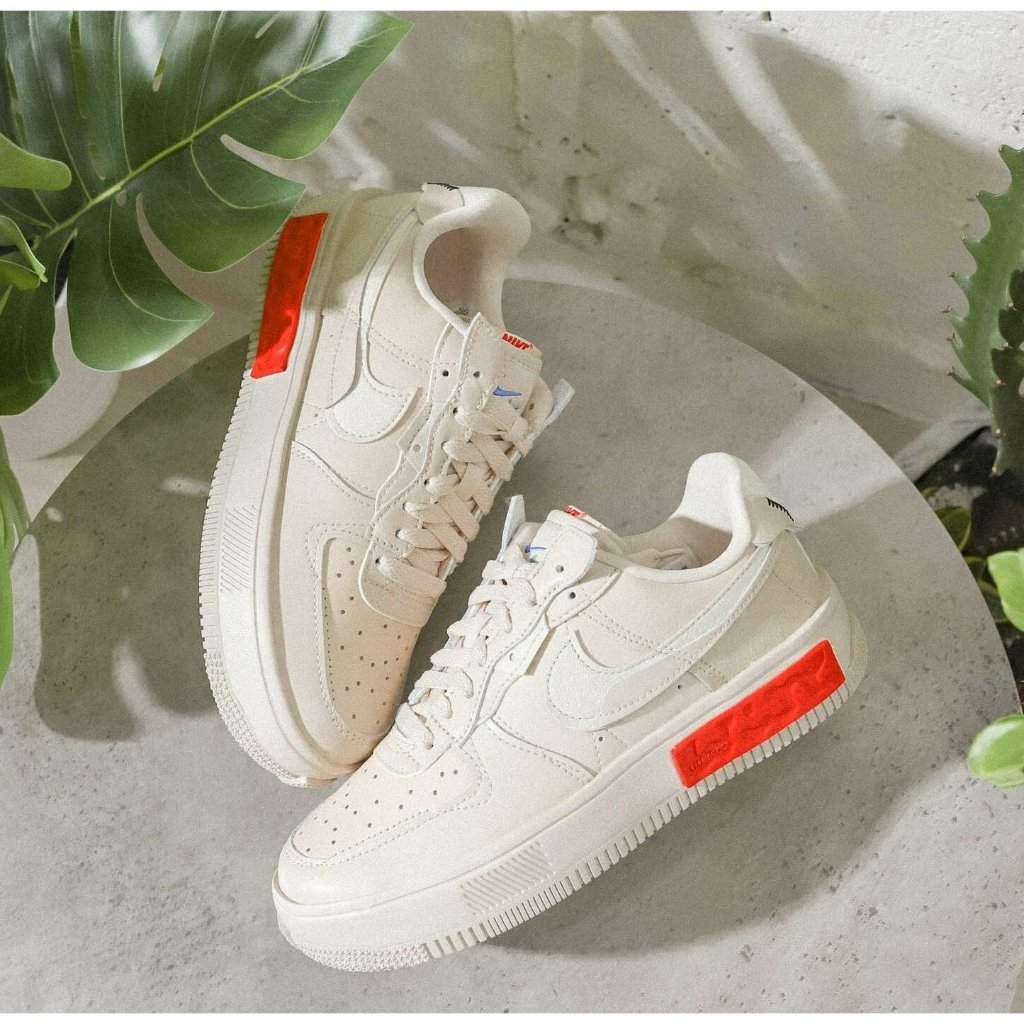 Nike Shoes | A95 Size 10 Women's Nike Air Force 1 Fontanka Low Pearl White Da7024 200 B-Grade | Color: Tan/White | Size: 10