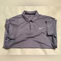 Nike Shirts | Gray Nike Dri Fit Polo | Color: Gray | Size: Xl